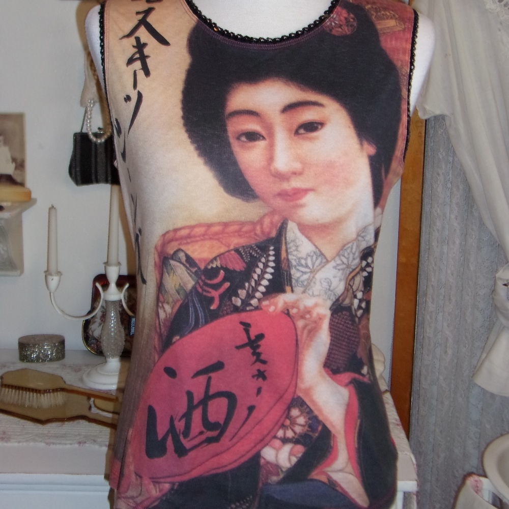 Moschino Jeans Sleeveless Top